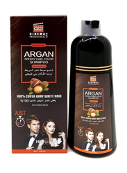 Nitro Canada Argan Speedy Hair Color Shampoo, 420ml, Natural Brown