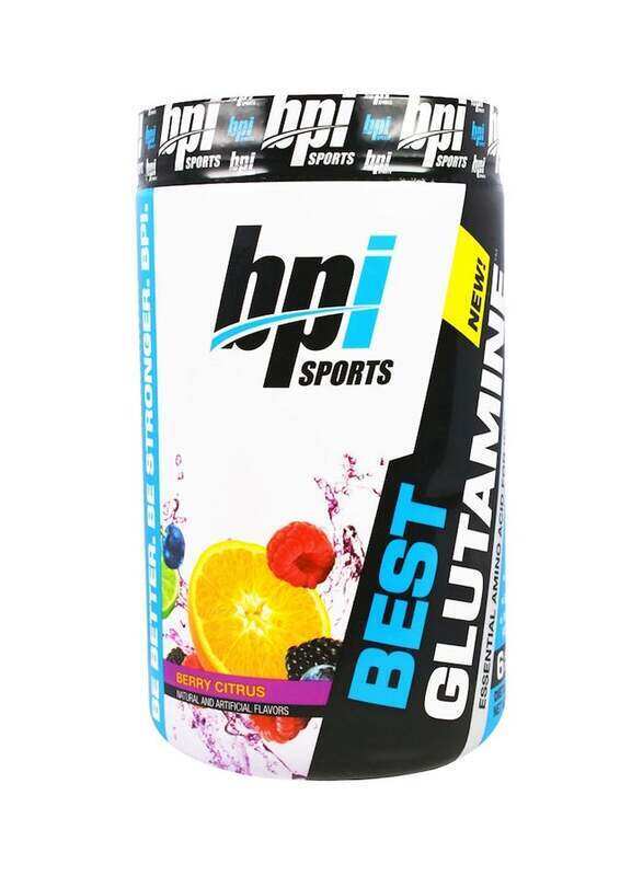 

BPI Sports Best Glutamine Essential Amino Acid, 50 Servings, Berry Citrus