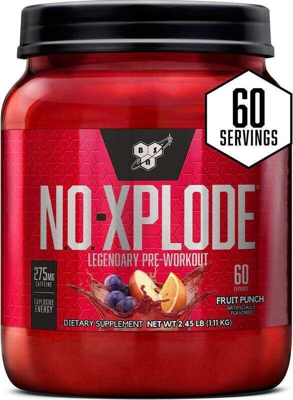 

BSN N.O. - Xplode Legendary Pre-Workout, 60 Servings, Fruit Punch