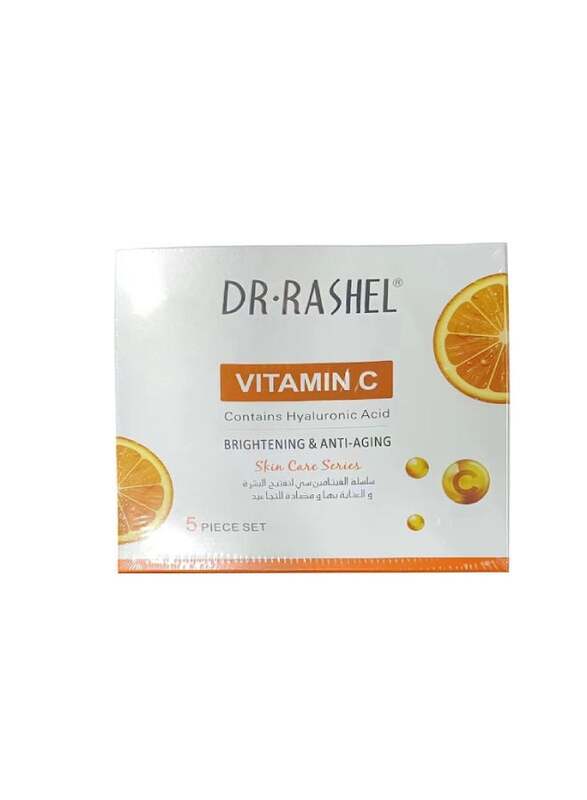 Dr. Rashel Vitamin C Anti Aging and Skin Care Set, 5 Pieces
