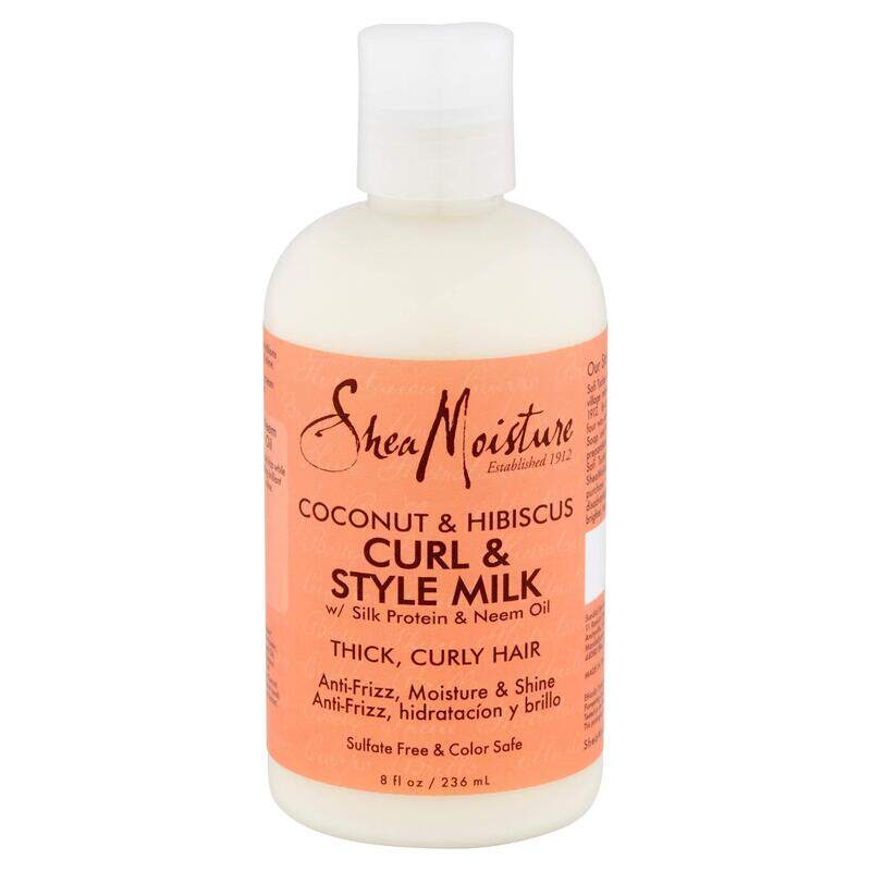 

Shea Moisture Coconut & Hibiscus Curl & Style Milk Conditioner for Curly Hair, 236ml