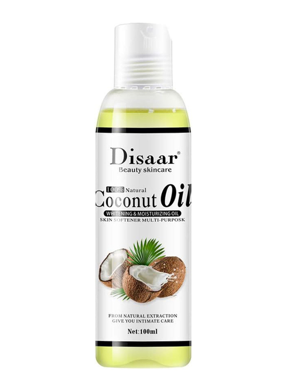 

Disaar Beauty Natural Coconut Oil, 100ml