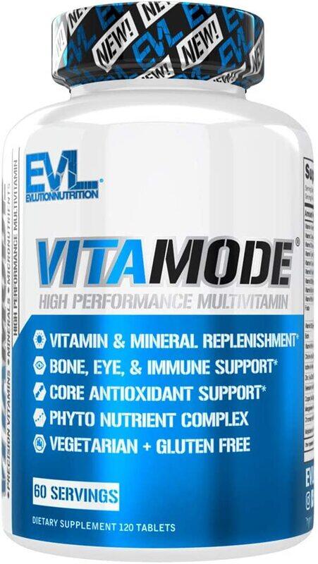 

Evlution Nutrition Men's Multivitamin Vitamode Daily Vitamin Support, 120 Tablets