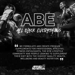 Abe All Black Everything Pre Workout Powder Energy, 315 gm, Sour Apple