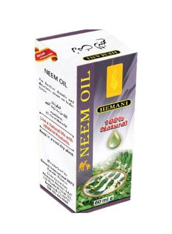 Hemani Neem Oil for All Hair Types, 60ml
