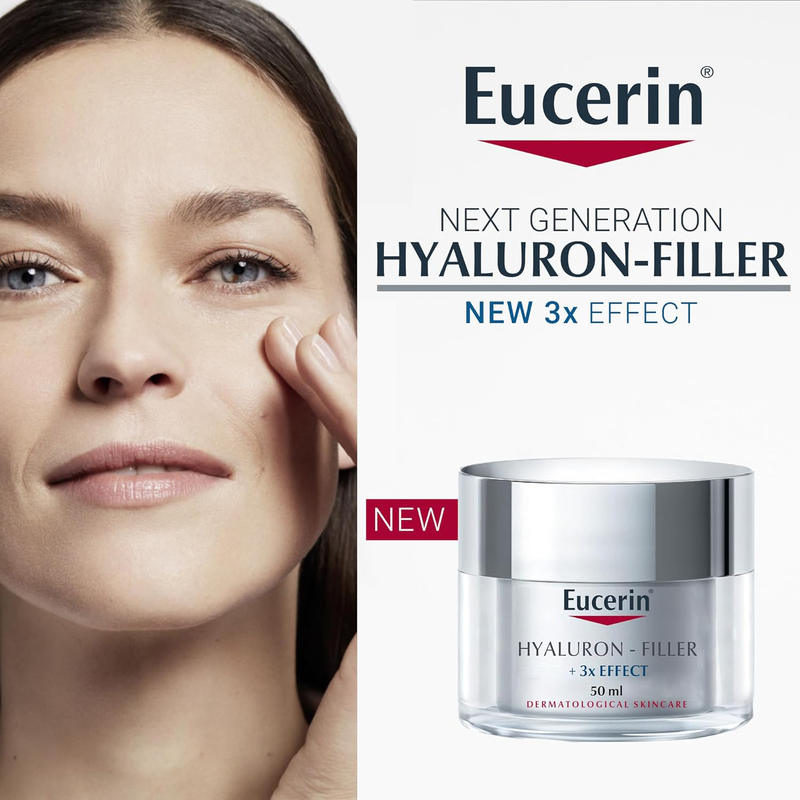 Eucerin Hyaluron Filler Anti-Aging Face Night Cream with Hyaluronic Acid, 50ml