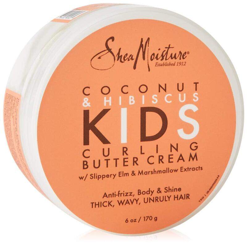 

Shea Moisture Coconut & Hibiscus Kids Curling Butter Cream for Curly Hair, 6oz