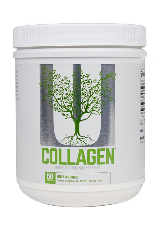 

Universal Nutrition Collagen Types I & III Protein Powder with Collagen Peptides, 300g, Unflavored