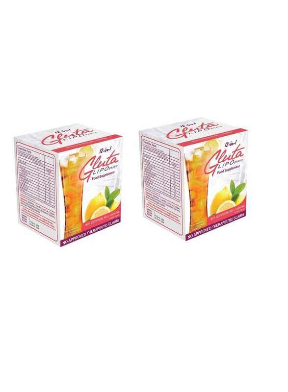 

Gluta Lipo 100% Authentic Slimming + Whitening Juice, 2 Pieces