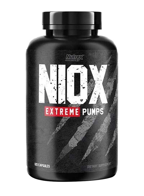 

Nutrex Research Niox Extreme Pumps, 120 Capsules, Unflavored