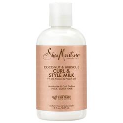 Shea Moisture Coconut & Hibiscus Curl Styling Milk, 8 Oz