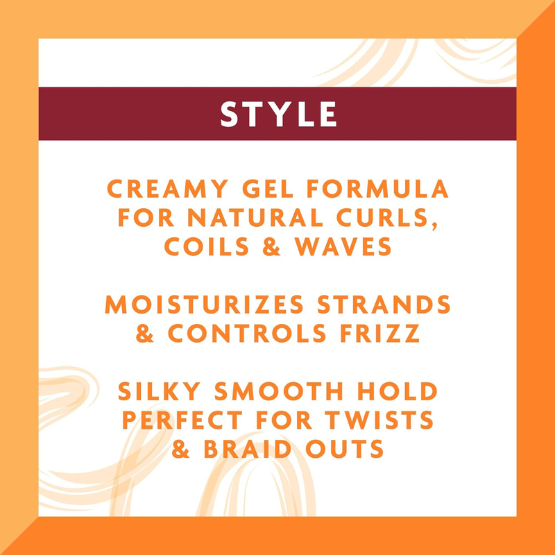 Cantu Shea Butter Moisturizing Twist & Lock Gel for Natural Hair, 13 oz