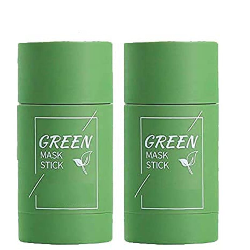 AZ.BNC Green Tea Purifying Clay Stick Mask, 2 Pieces