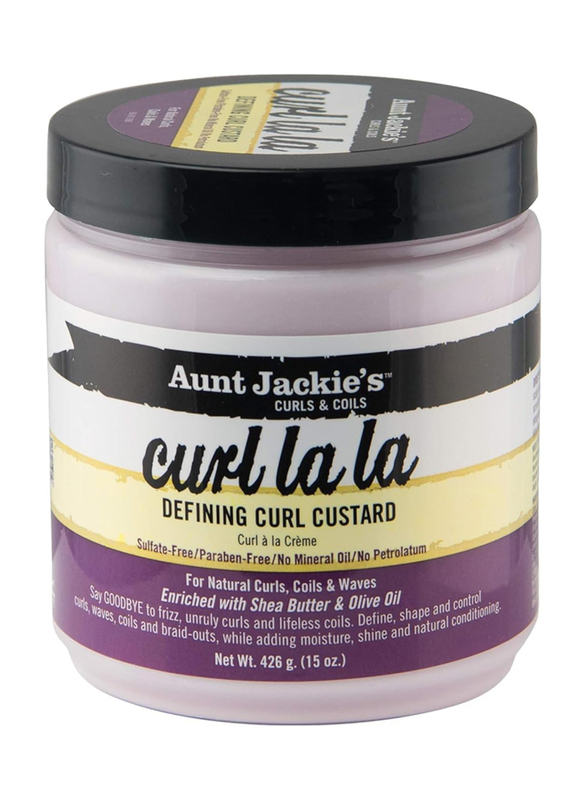 Aunt Jackie's Curl La La Defining Curl Custard, 426gm