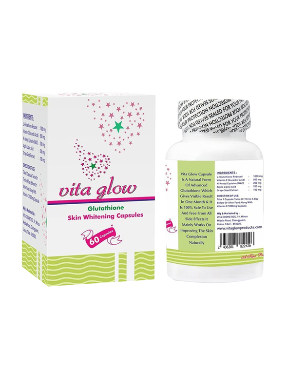 Vita Glow Skin Whitening, 60 Capsules