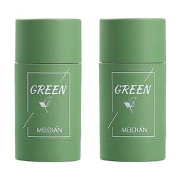 DTDR Green Tea Purifying Clay Stick Mask, 2 Pieces