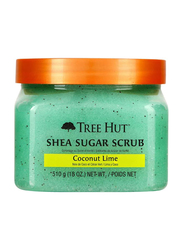 Tree Hut Coconut Lime Shea Sugar Scrub, 18oz