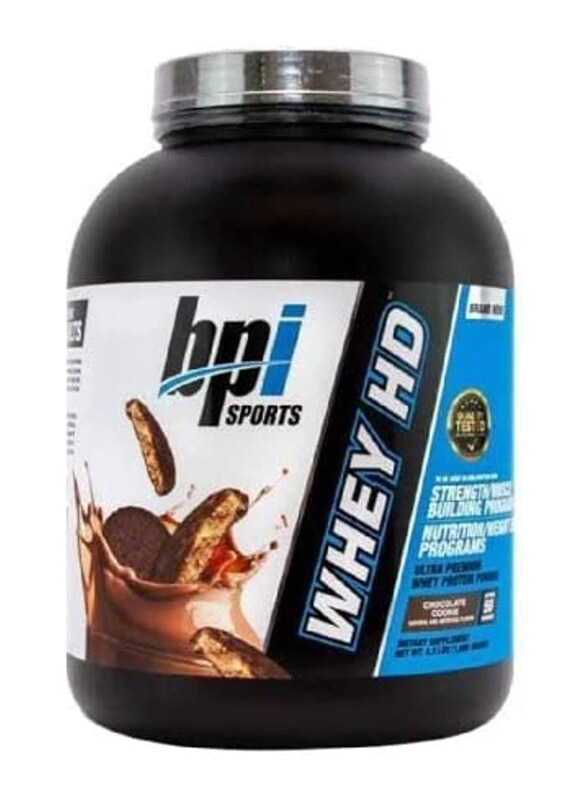 

BPI Sports Whey HD, 4.2 Lbs, Chocolate Cookie