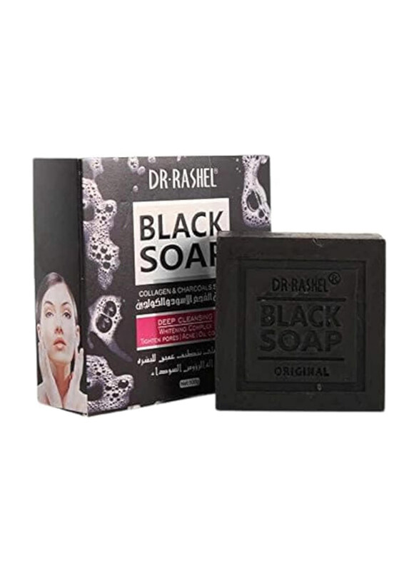 

Dr. Rashel Collagen & Charcoals Soap, 100g