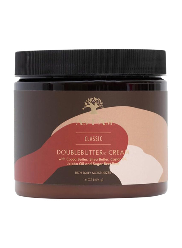 

As I Am Double Butter Rich Daily Moisturizer Cream, 16 oz