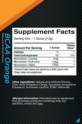 Rule 1 R1 Protein BCAAs Dietary Supplements, 60 Serving, Orange