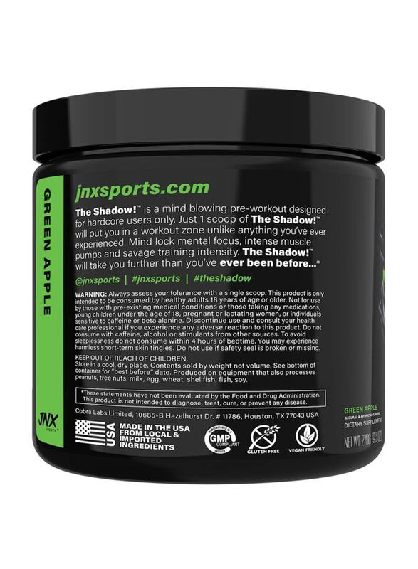 Jnx Sports The Shadow!, 270gm, Green Apple