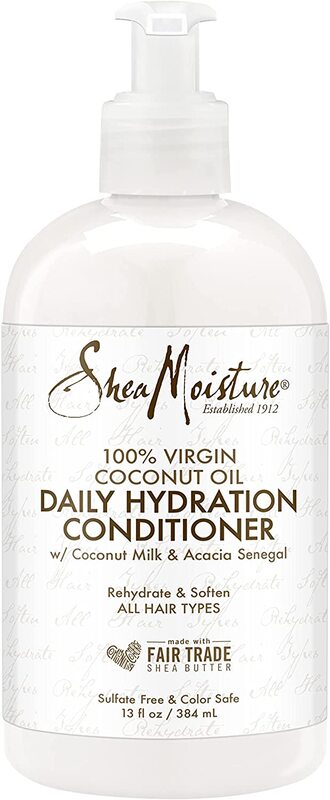 Shea Moisture 100% Virgin Coconut Oil Daily Hydration Conditioner, 384ml