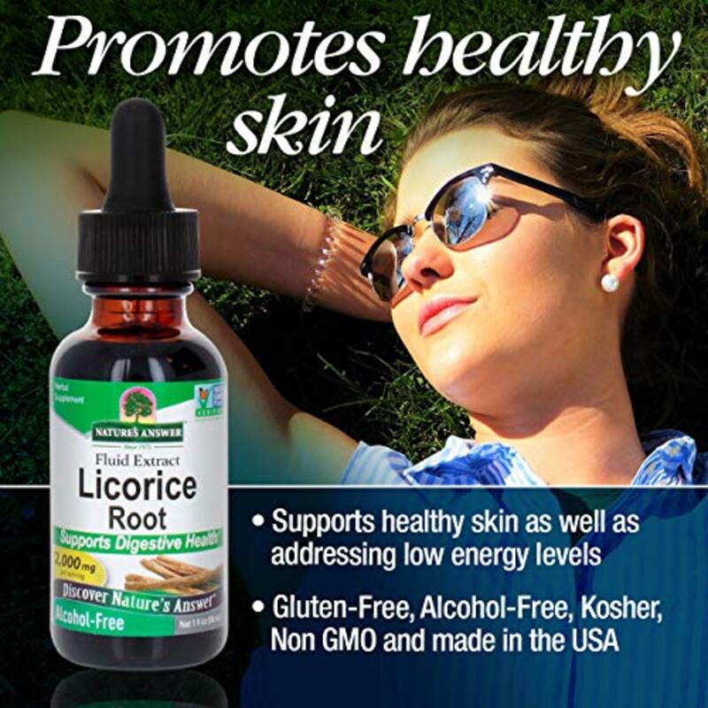 Nature's Answer Fluid Extract Licorice Root Drop, 1oz