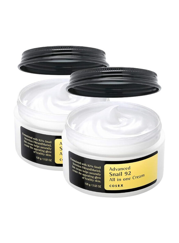 

Cosrx Advance Snail 92 All in One Cream, 2 x 100ml