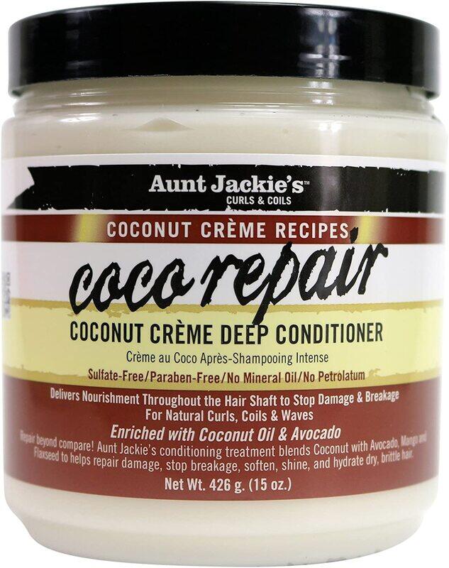 

Aunt Jackie's Coco Repair Coconut Creme Deep Conditioner, 426 gm