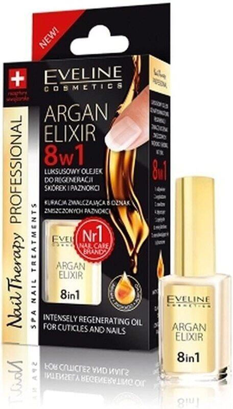 

Eveline Cosmetics 8-in-1 Nail Regeneration Elixir with Argan, 12ml