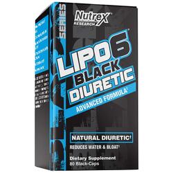 Nutrex Research Lipo-6 Black Diuretic, 80 Capsules