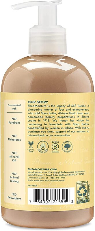 Shea Moisture Jamaican Black Castor Oil Strengthen and Restore Conditioner for Dry Hair, 13oz