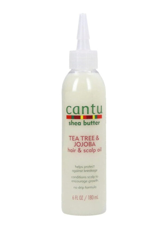 

Cantu Shea Butter Tea Tree & Jojoba Hair & Scalp Oil for Dry Hair, 180ml