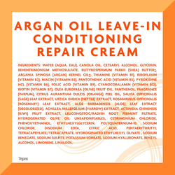 Cantu Argan Oil Leave in Conditioning Repair Cream, 453gm