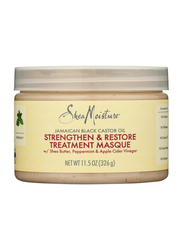 Shea Moisture Jamaican Black Castor Oil Strengthen & Restore Treatment Masque, 326gm