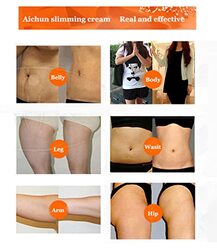 Aichun Beauty Slimming Cellulite Removal Fat Burning Lose Weight Green Tea Cream, 200ml