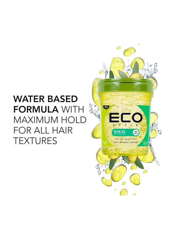 Eco Style Olive Oil Styling Gel, 32 oz