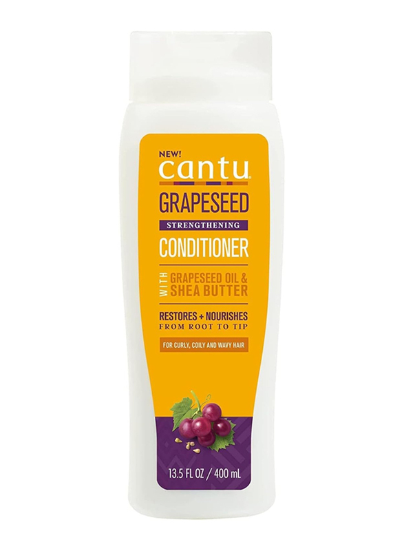 Cantu Grapeseed Strengthening Sulf Free Conditioner, 400ml