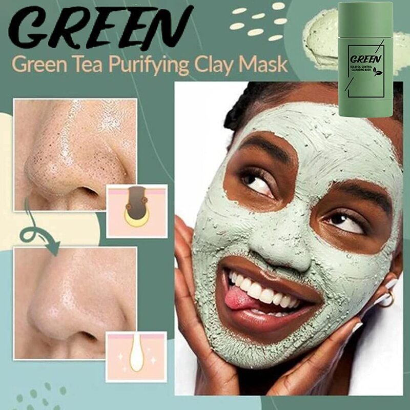 Kabeilu Green Tea Purifying Clay Stick Mask, One Size