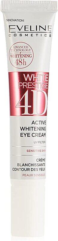 

Eveline Cosmetics White Prestige 4D Whitening Eye Cream, 20ml