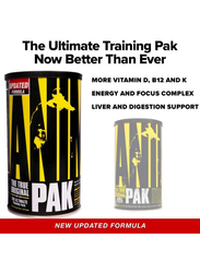 Animal Pak Sports Nutrition Multivitamin Supplement, 44 Pack