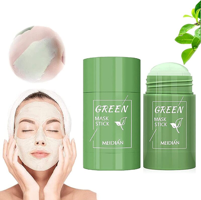 Lamvpker Tea Purifying Clay Green Mask Stick, One Size