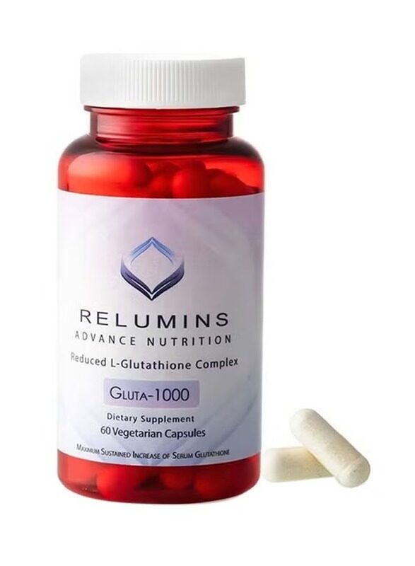 

Relumins Advance Nutrition Reduced L-Glutathione Complex Gluta-1000, 60 Capsules