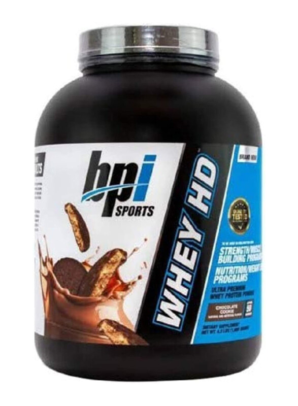 

BPI Sports Whey HD, 4 Lbs, Chocolate Cookie