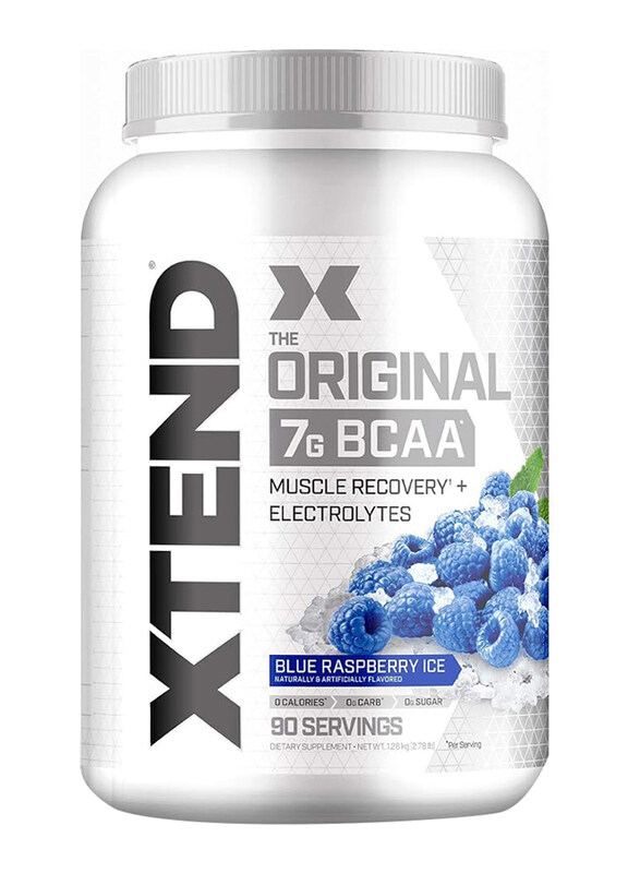 

Scivation Xtend Original BCAA Supplement, 90 Servings, Icy Blue Raspberry