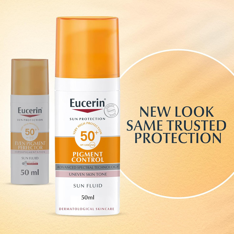 Eucerin Face Sunscreen Even Perfector Pigment Control Sun Fluid with Thiamidol, 50ml