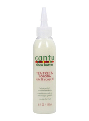 Cantu Shea Butter Tea Tree & Jojoba Hair & Scalp Oil for Dry Hair, 180ml