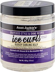 Aunt Jackie's Curls & Coils Ice Curls Glossy Curling Jelly, 15Oz