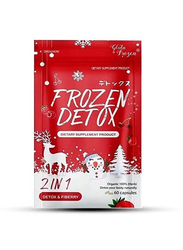 Frozen Detox 2 in 1 Dietary Slimming Supplement, 60 Capsules